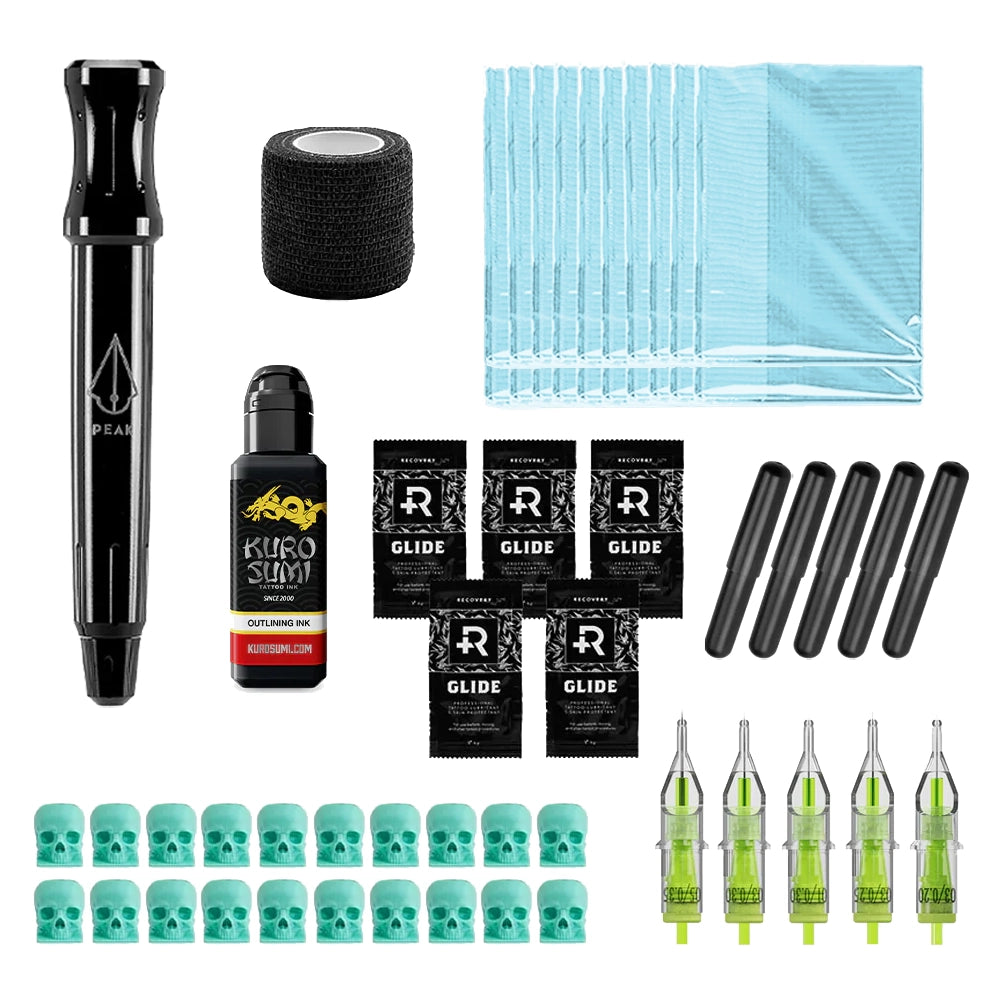 Peak Handpoke Tattoo Kit for Apprentices - Painful Pleasures