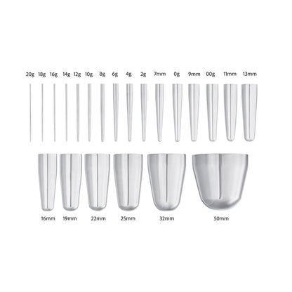 Calor Style Body Piercing Taper — 20g–2” — Price Per 1 - Painful Pleasures