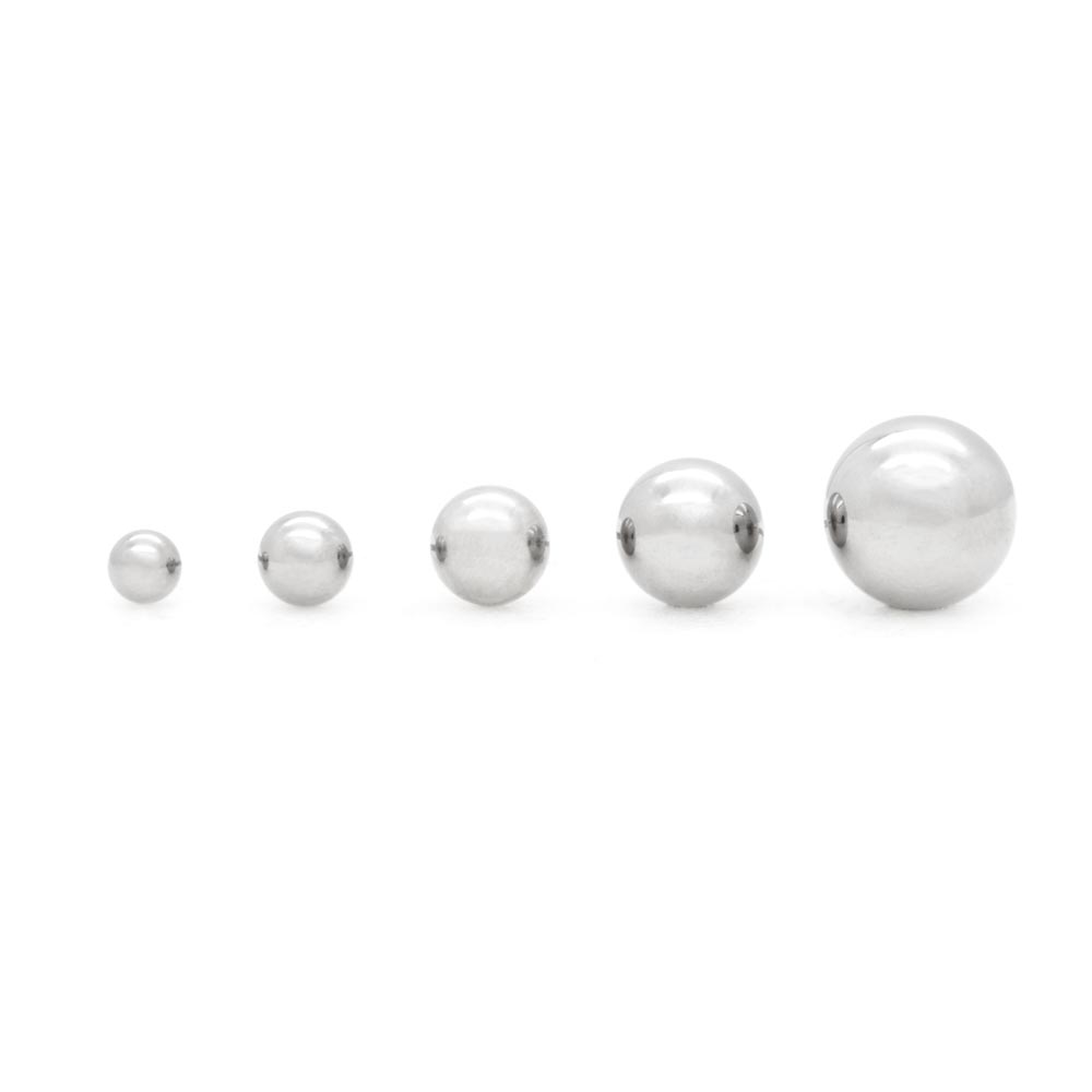 Titanium Threadless Ball Top — Price Per 1 | PainfulPleasures