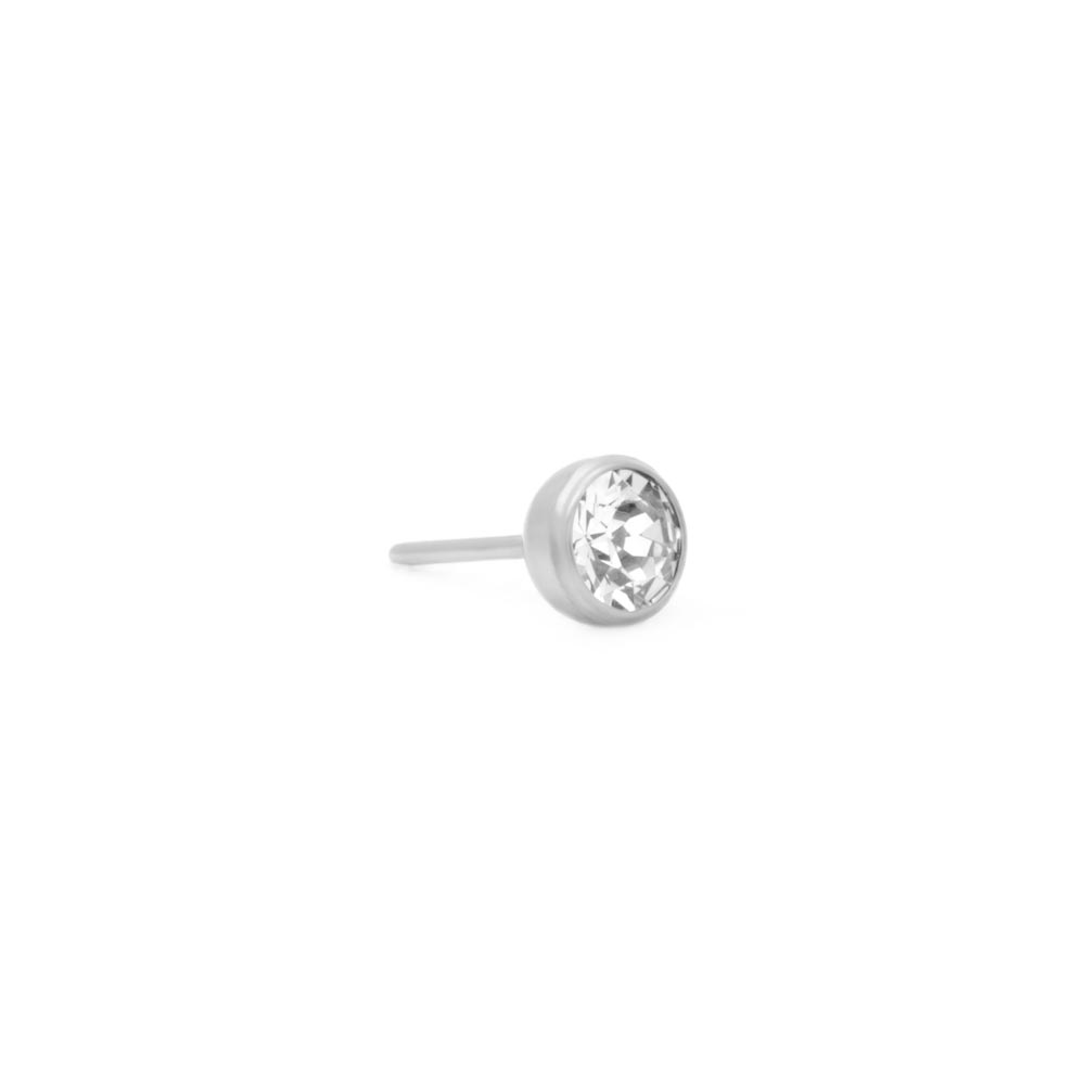 Tilum  Jeweled Titanium Threadless Top - Pick Size - Price Per 1