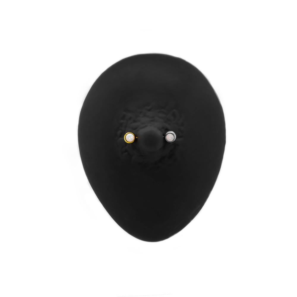 Tilum 90° Opal Titanium Threadless Top — Price Per 1