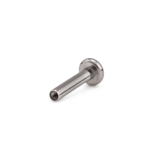 Tilum 18g Internal 0.8mm Flat Disc Titanium Labret Shaft - Version 2 - Price Per 1