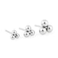 Tilum Triple Bead Titanium Threadless Top - Price Per 1