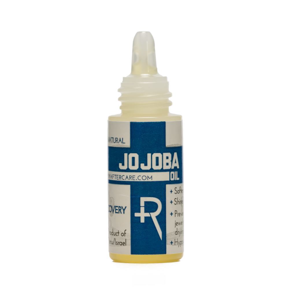 Recovery Aftercare Jojoba Oil 6ml Dropper Bottle without the top