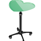 Ghost Mayo Tray Kit (Mayo Stand Base +Heart Tray) — Pick Color Green Lite Mayo Base