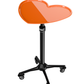 Ghost Mayo Tray Kit (Mayo Stand Base +Heart Tray) — Pick Color Orange Lite Mayo Base