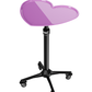 Ghost Mayo Tray Kit (Mayo Stand Base +Heart Tray) — Pick Color Purple Lite Mayo Base