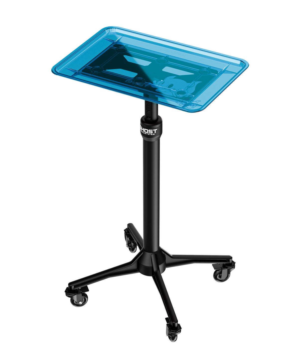 Ghost Mayo Tray Kit (Mayo Stand Base + Standard Ghost Tray) — Pick Color Devil Blue Lite Mayo Base