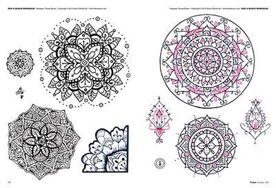 Mandalas & Ornamental Tattoos — Softcover Book