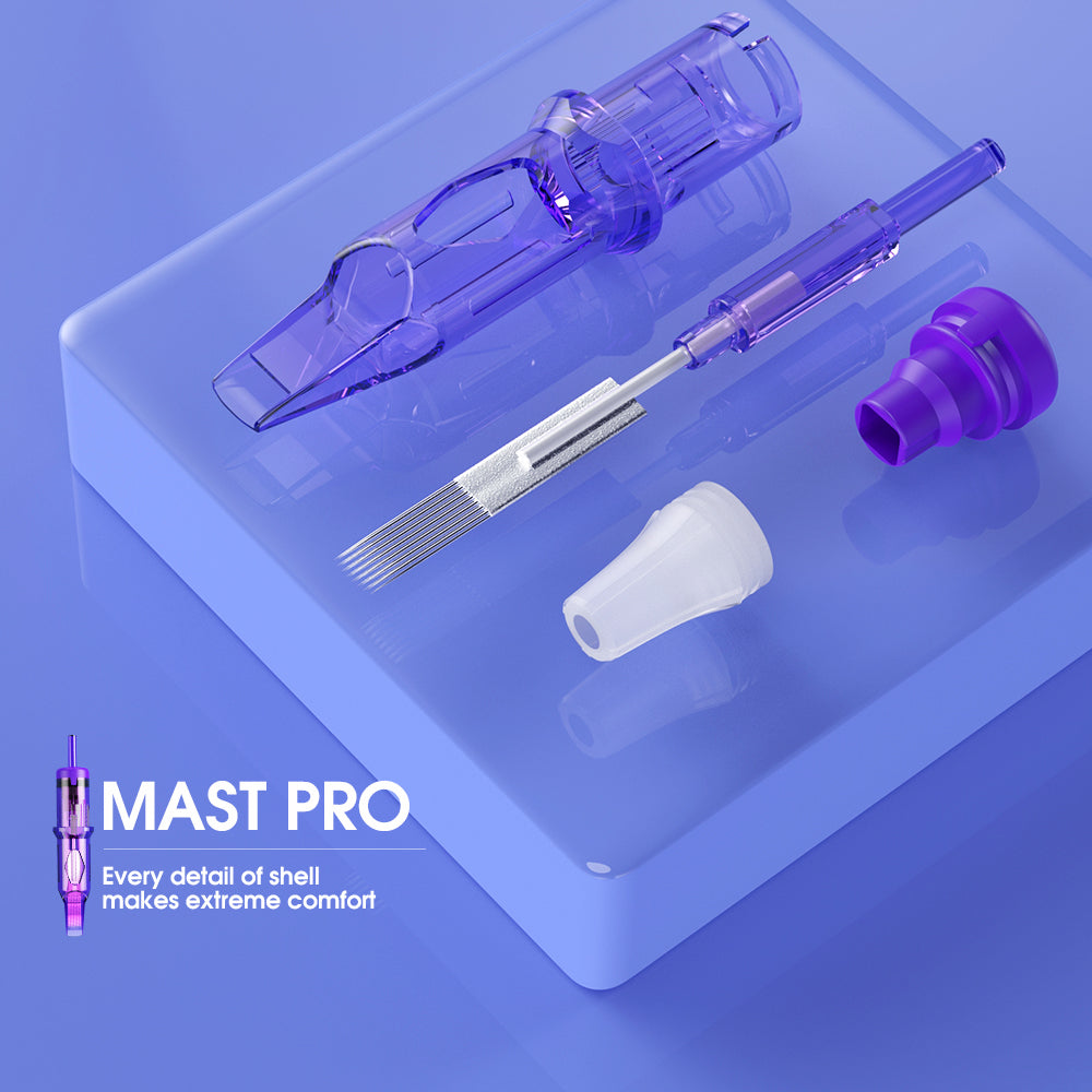 Dragonhawk Mast Pro Tattoo Needle Cartridges — Box of 50 - Painful Pleasures