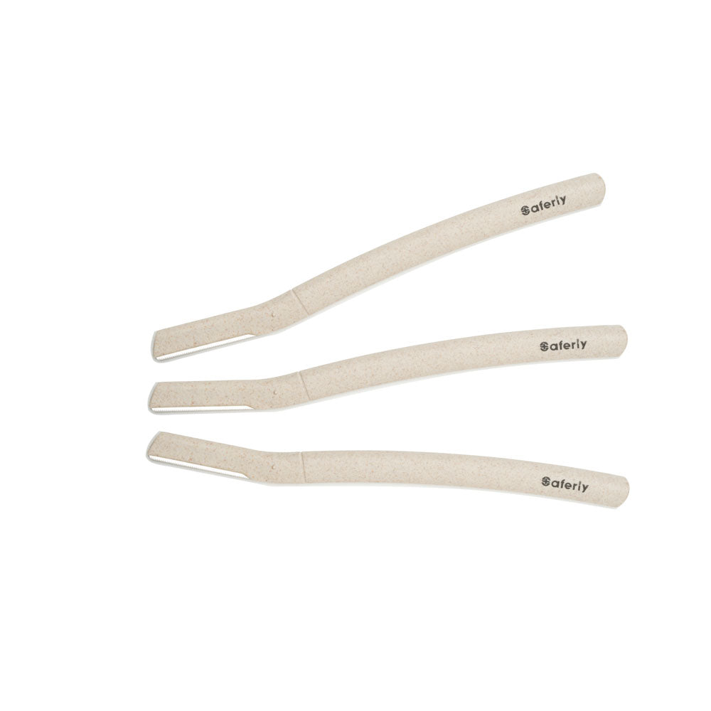Free Gift - Saferly Biodegradable Eyebrow Razors — Box of 3