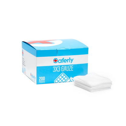 Saferly Gauze — Box of 200 — Pick Size - Painful Pleasures
