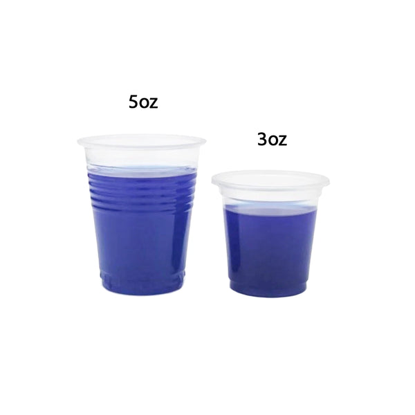 Saferly Disposable Plastic Rinse Cups — Pick Size And Quantity