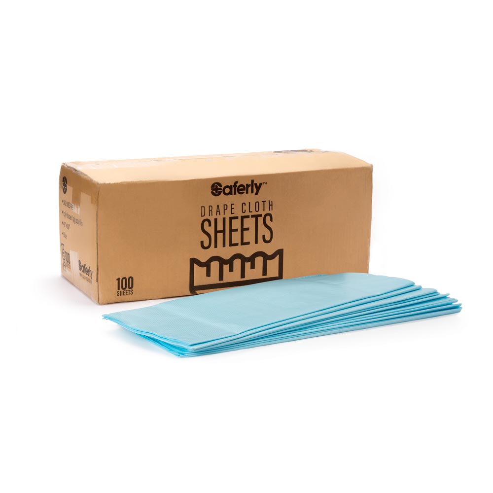 Saferly Cloth Drape Sheets — 40" x 60" — Pick Color and Quantity