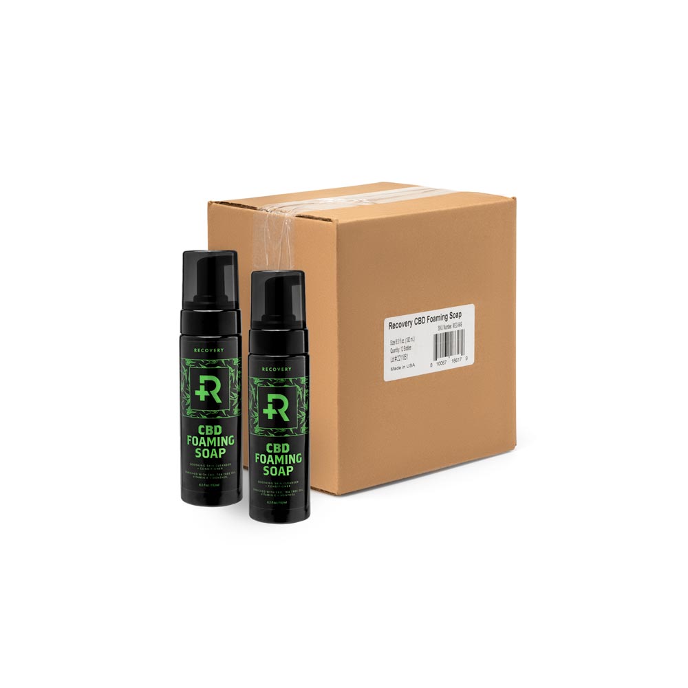 Recovery CBD Foaming Soap — 6.5oz Bottle — Pick Quantity - Painful Pleasures