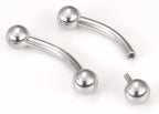 Tilum 16g Internal Titanium Bent Barbell - Price Per 1 - Painful Pleasures