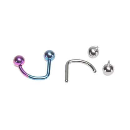 Tilum 14g Titanium J Curved Barbell - Price Per 1 - Painful Pleasures