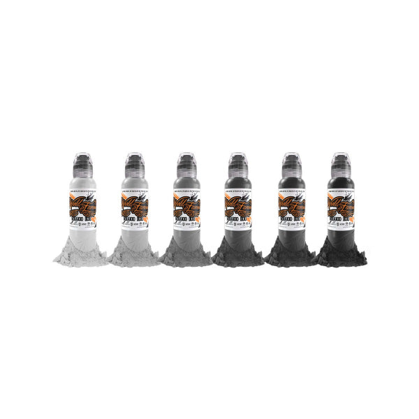 Mono Chromatic Set — World Famous Tattoo Ink — Pick Size