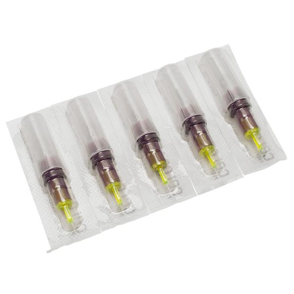 Color Lock Cartridge Tattoo Needles — Open Tip — Box of 10 (Blister Pack)