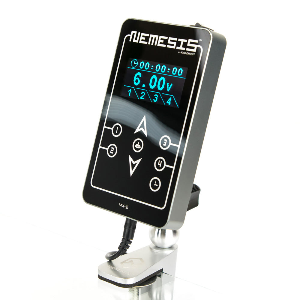 Nemesis MX-2 Professional Tattoo Power Supply by Kwadron