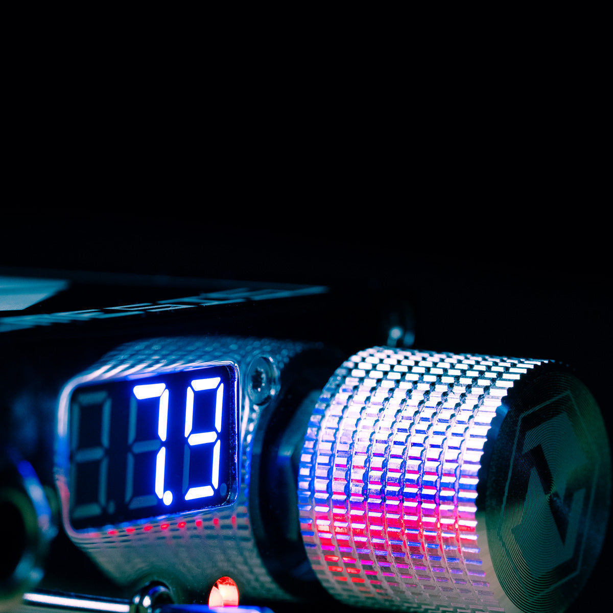 Nemesis Professional Tattoo Power Supply in Red by Kwadron