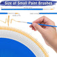 Paint Brushes - #00 Size - Price Per Brush - Painful Pleasures
