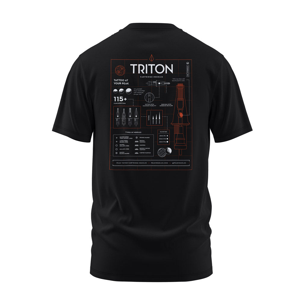 Free Gift - Peak Triton T-Shirt - Pick Size