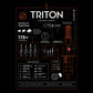 Free Gift - Peak Triton T-Shirt - Pick Size