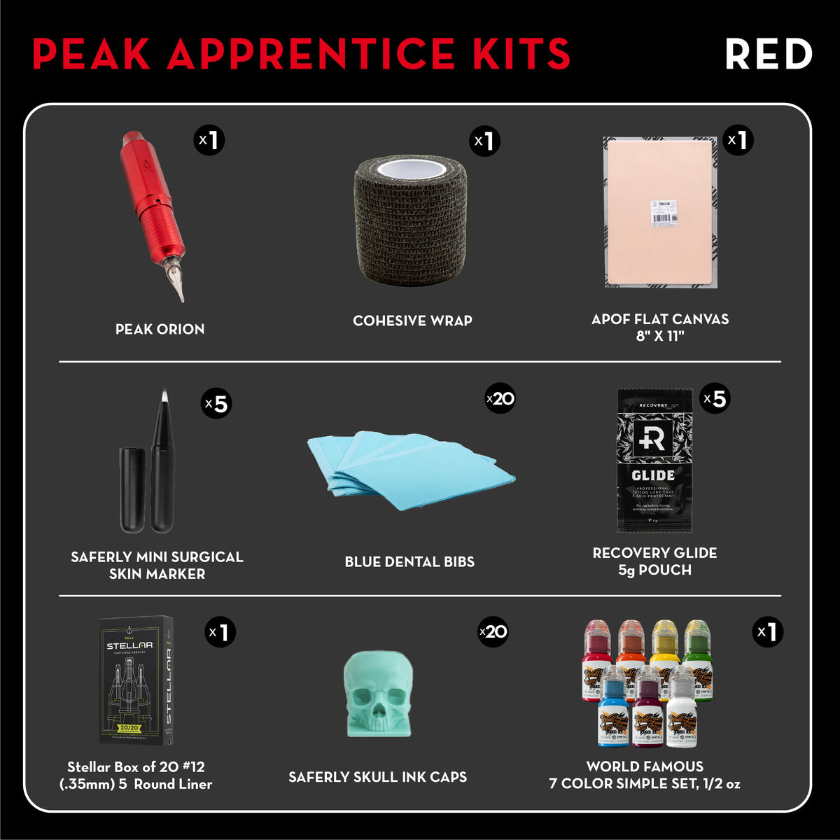 Peak Orion Tattoo Kit for Apprentices