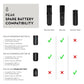 Peak Solice with Extra Battery Pack — Pick Color and Battery Type - Peak Needles