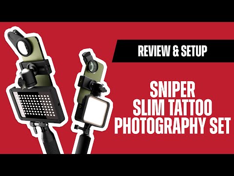 Sniper Slim Tattoo Photography Set