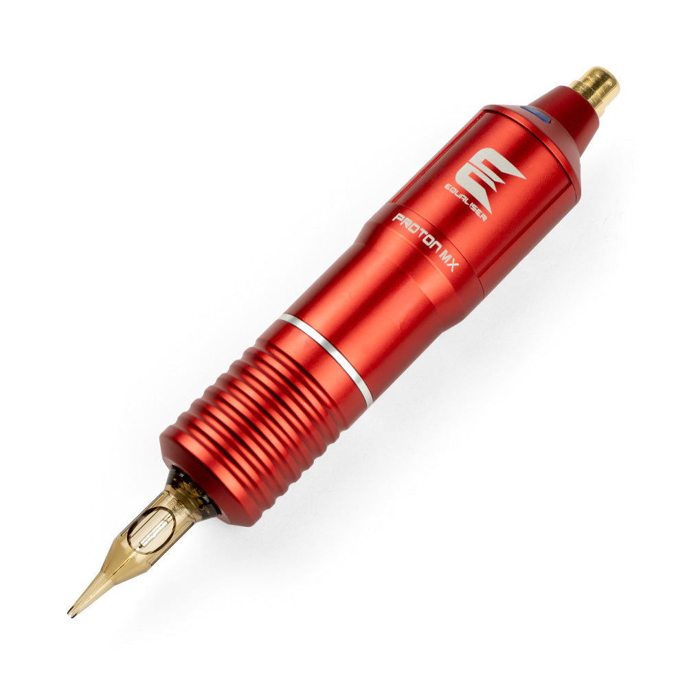 Kwadron Equaliser™ Proton Rotary Pen Tattoo Machine — Pick Color Red
