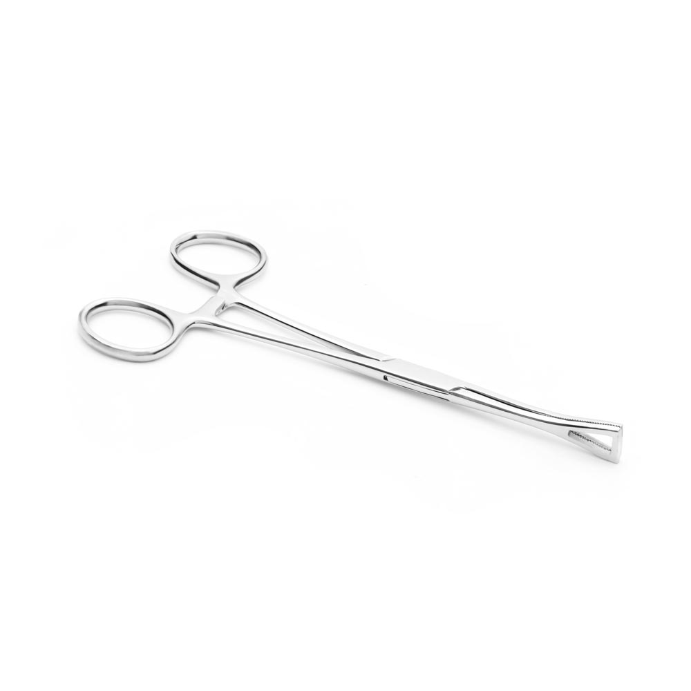 Free Gift - Pennington Non-Slotted 6” Steel Forceps
