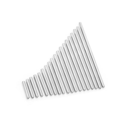 Tilum 14g Universal Threadless Titanium Straight Barbell Shaft - Price Per 1 - Painful Pleasures