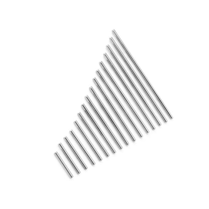 Tilum 16g Threadless Titanium Straight Barbell Shaft - Price Per 1 - Painful Pleasures