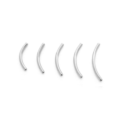 Tilum 16g Threadless Titanium Bent Barbell Shaft - Price Per 1 - Painful Pleasures
