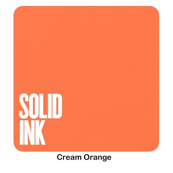Cream Orange — Solid Ink — Pick Size