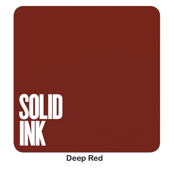 Deep Red — Solid Ink — 1oz Bottle