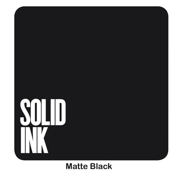 Matte Black — Solid Ink — Pick Size