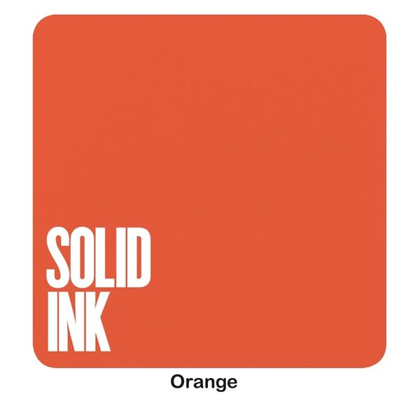 Orange — Solid Ink — Pick Size