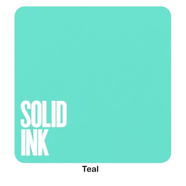 Teal — Solid Ink — Pick Size