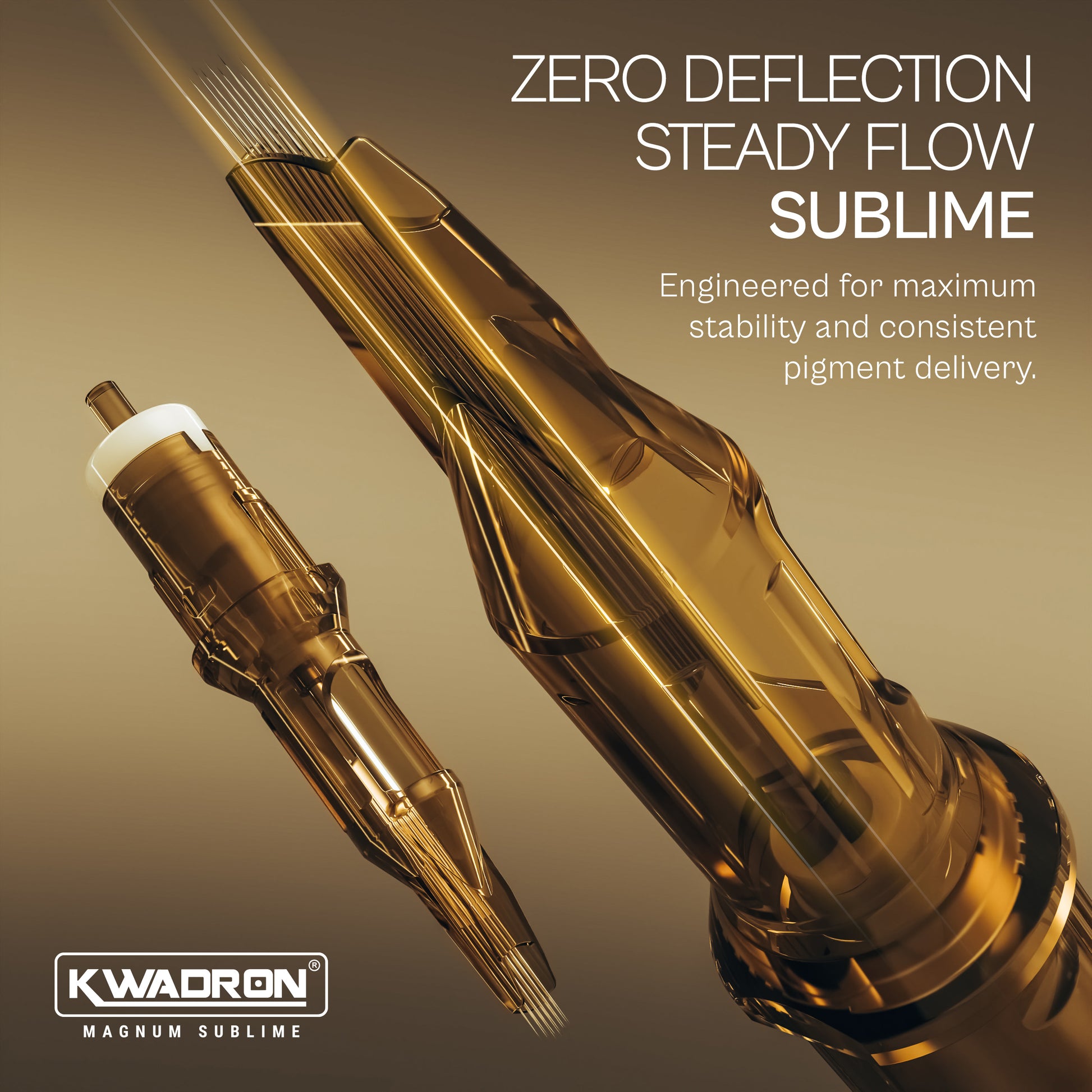 Kwadron Sublime Cartridge Tattoo Needles — Box of 20