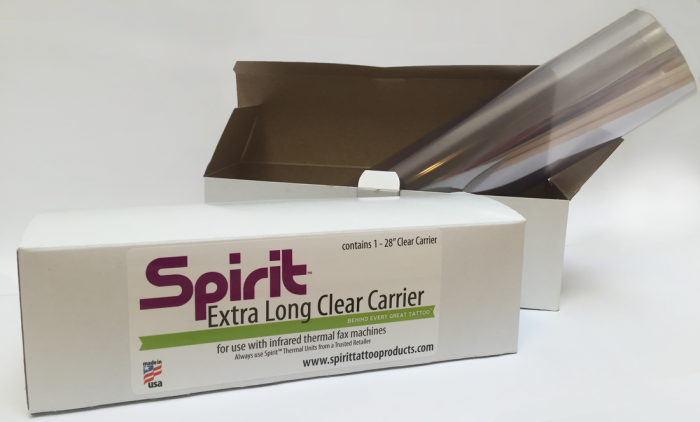 Spirit Extra Long Thermal Carrier - 28" Clear