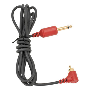 TATSoul 6ft Lux 90 Degree Plus RCA Cord 1/4 Inch Mono Plug - Painful Pleasures