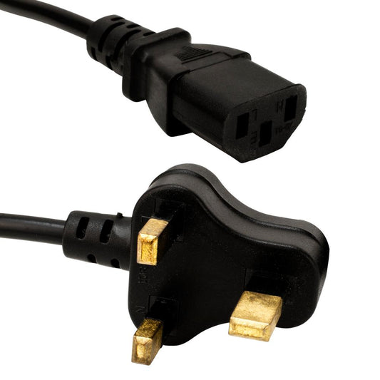 Replacement UK Power Cord for Tattoo Power Supplies — Price Per 1