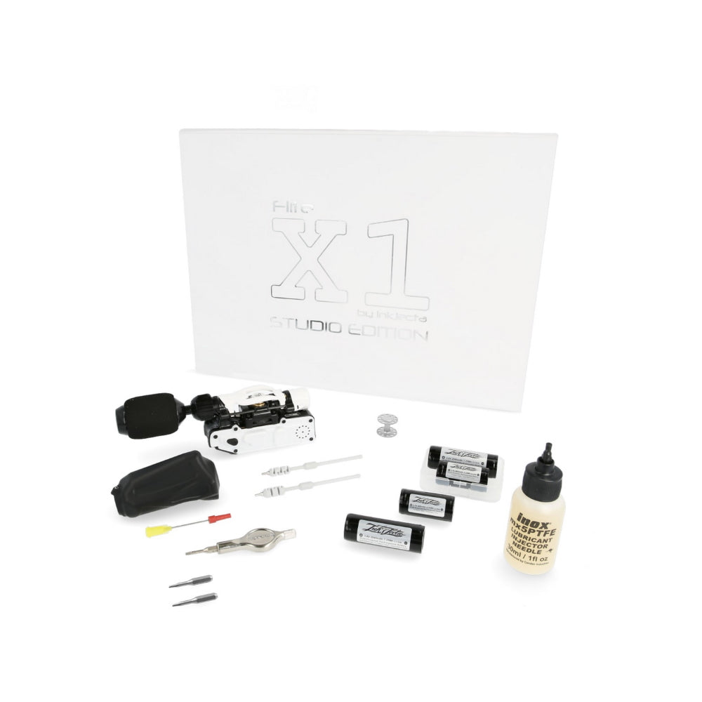 InkJecta Flite X1 Wireless Tattoo Machine — Studio Edition — Pick Color