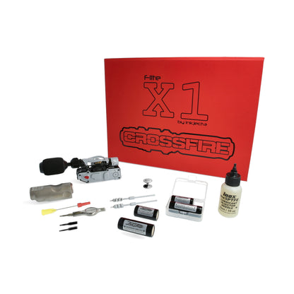 InkJecta Flite X1 Wireless Tattoo Machine — Studio Edition — Pick Color - Painful Pleasures
