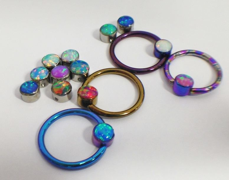 Tilum Titanium, Opal Replacement Bead- 3mm