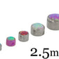 Tilum Titanium, Opal Replacement Bead- 2.5mm