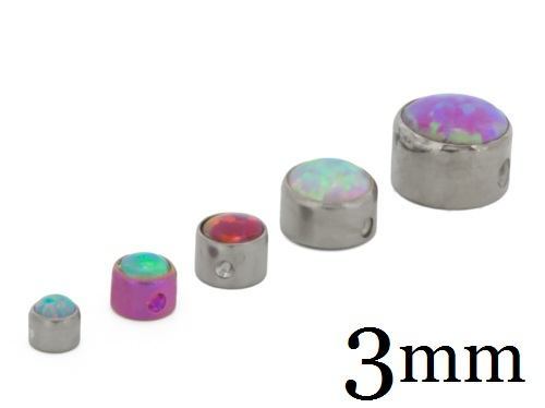 Tilum Titanium, Opal Replacement Bead- 3mm